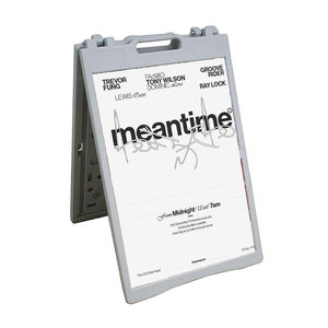 Panneau en métal pour l'extérieur avec cadre en aluminium, fer et plastique Cadres A1 Porte-affiche Vente en gros de panneaux publicitaires personnalisés avec cadre en A pour l'extérieur - Product Image 2