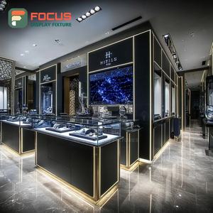 Fabricant de présentoirs de bijoux modernes sur mesure, comptoir de bijouterie en bois pour centre commercial, armoire à bijoux - Product Image 5
