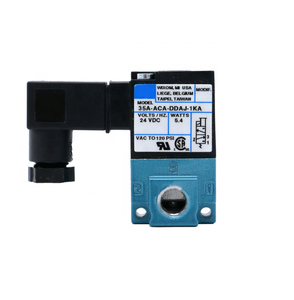 โซลินอยด์รุ่น 35 ซีรีส์ 35A-ACA-DDAJ-1JB โซลินอยด์แบบควบคุมโดยตรง 3 ทาง แบบป๊อปเป็ต ของแท้ ควบคุมด้วยสารกันกรด DE - Product Image 2