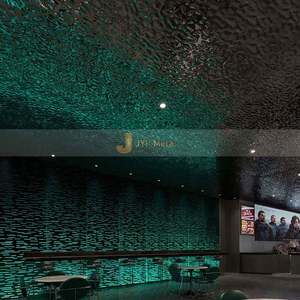 LL342 Stainless Steel Wall Panel Ceiling Panel Decorative Water Ripple Corrugated Stainless Steel <b>Sheets</b> Plates for Home Art - Product Image 4