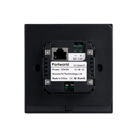 Panel de Pared Portworld Blanco YC-SM41P con Sistema Operativo Linux/Android 11/13 de 4 Pulgadas para Controlador de Automatización del Hogar Inteligente