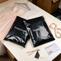 Sacs d'expédition personnalisés avec impression de logo, sacs d'expédition biodégradables en polyéthylène pour vêtements