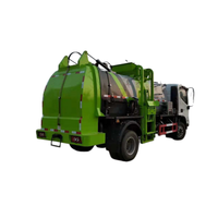 Camion de collecte des déchets de cuisine robuste 6000L 4x2, véhicule de recyclage des déchets organiques pour l'assainissement urbain