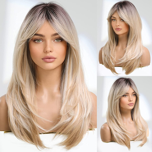 All'ingrosso europeo doppia base mono doppio disegnato ombre colore biondo dritto reale <span class=keywords><strong>capelli</strong></span> umani vergini topper <span class=keywords><strong>donna</strong></span> con clip - Product Image 5