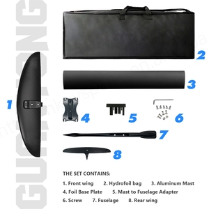 GY Factory New HPS700 Carbon Fiber Hydrofoil 870SQCM Compatible con otros Hydrofoils Wave Surfing Tool Accesorio para hombres - Product Image 4