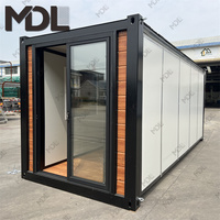 Maison Mobile de Haute Qualité au Design Moderne de 40 Pieds Entièrement Meublée Petite Villa Conteneur Maison 2 Chambres
