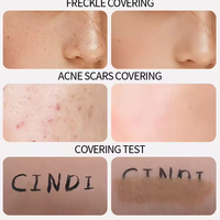 Base de Maquillaje en Cojín de Cobertura Total, Corrector Impermeable de Larga Duración 24 Horas con Control de Grasa, Marca Privada OEM