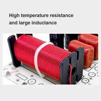 Module de filtre audio 3 voies 150W pour haut-parleur (aigus, médiums, graves) avec inducteur à noyau creux et dissipation thermique élevée