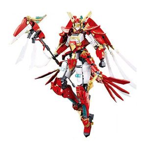 Figura Mech Guerriero <span class=keywords><strong>Ninja</strong></span> con Scudo e Martello a Catena Set Mattoncini Regalo Bimbi - Product Image 3