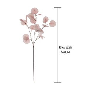 ดอกยูคาลิปตัสประดิษฐ์ CallaFloral สีม่วงชมพู สำหรับตกแต่งภายในงานแต่งงาน งานฝีมือ กิ่งเดี่ยว ทำจากโพลีเอสเตอร์ - Product Image 4