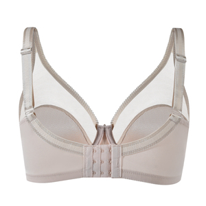 Sujetador transparente <span class=keywords><strong>de</strong></span> malla con aros, minimizador <span class=keywords><strong>de</strong></span> varios colores, Copa grande, sujetador <span class=keywords><strong>de</strong></span> talla grande para <span class=keywords><strong>mujeres</strong></span> y niñas con <span class=keywords><strong>pechos</strong></span> <span class=keywords><strong>grandes</strong></span> - Product Image 4