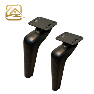 Furniture Chair <b>Leg</b> Sofa <b>Legs</b> <b>Black</b> Luxury Tube <b>Metal</b> Furniture <b>Legs</b> for Dressing <b>Table</b> - Product Image 1
