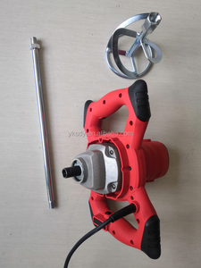 Mezcladora de <span class=keywords><strong>Cemento</strong></span> Eléctrica Portátil de 950W, <span class=keywords><strong>Taladro</strong></span> Manual de Grado Industrial con Velocidad Ajustable para Morteros, Concreto y Lechada - Product Image 5