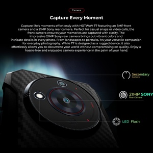 Téléphone robuste Hotwav T7, processeur 8 cœurs, mémoire 4+128 Go, écran 6,52 pouces, batterie grande capacité 6280 mAh, Android 13, smartphone 310g, SIM/Navo - Product Image 6