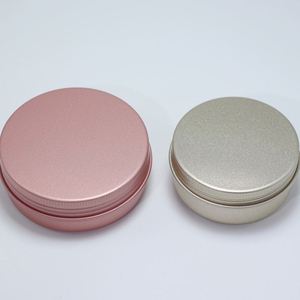 5ml 10ml 20ml 30ml 50ml 60ml 80ml 100ml 150ml 200ml Round Aluminum Cosmetic Tin Container Metal Aluminum Jar - Product Image 3