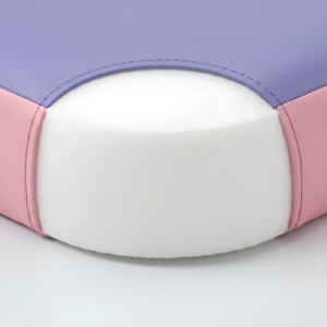 Lettino da Massaggio Pieghevole a 3 Sezioni Rosa Viola con Telaio in Alluminio, Tavolo da Spa Regolabile con Foro Facciale, Lettino <span class=keywords><strong>per</strong></span> Salone, Fisioterapia, Tatuaggi e Bellezza - Product Image 5