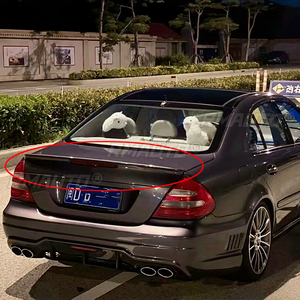 สปอยเลอร์สำหรับ W211 ปี 2002-2009 เมอร์เซเดส-เบนซ์ W211 E-class E200 E260 สปอยเลอร์วัสดุพลาสติก ABS ปีกหลังรถยนต์ สีสปอยเลอร์หลัง - Product Image 3