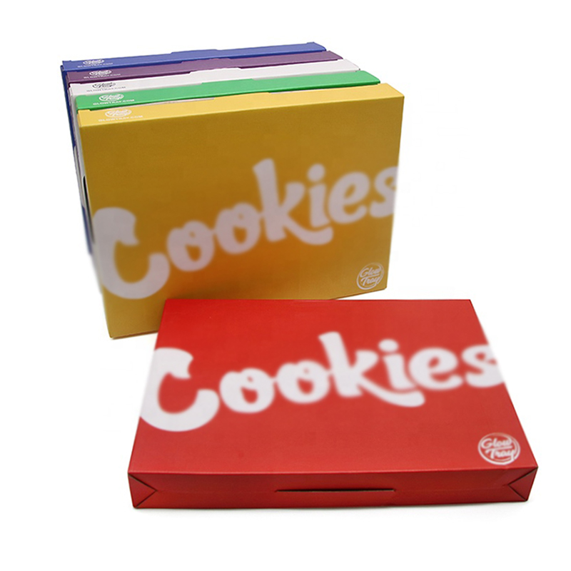 Поднос для травы на заказ, аксессуары для курения, поднос для печенья со светодиодной подсветкой