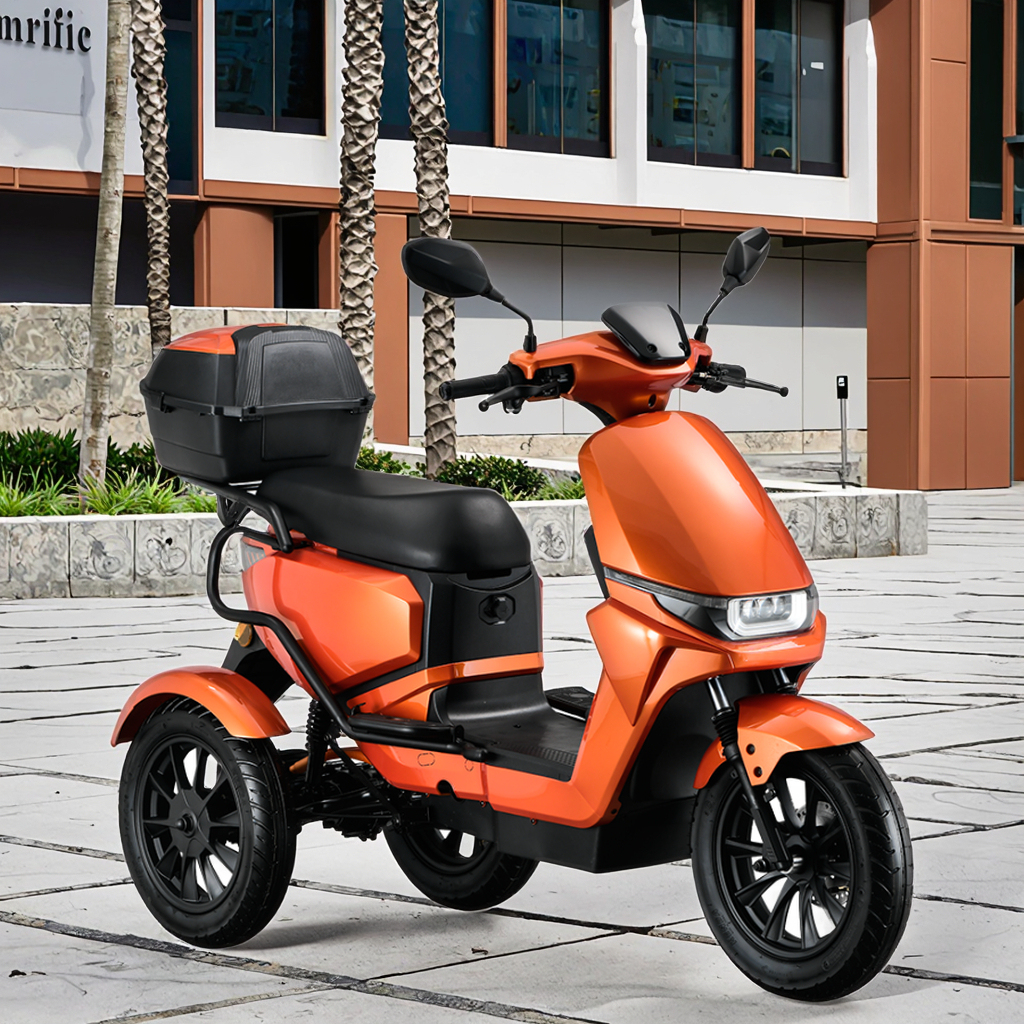 <strong>2026</strong> Latest LH3-A 1000W Brushless 60V 23.4AH Waterproof Lithium <strong>Battery</strong> 35km/h Max Speed Three-wheel Scooter 110km Range