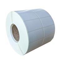 Vente directe d'usine, étiquettes autocollantes en papier thermique blanc pour code-barres, 100*100 mm, rouleau, promotion, étiquettes d'expédition