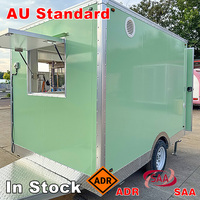Remorque de restauration mobile commerciale australienne avec équipement de cuisine complet