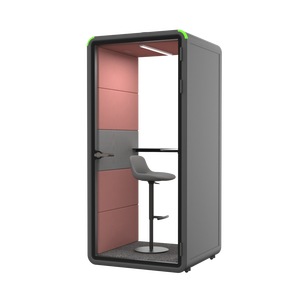 Cabina de oficina insonorizada individual de fábrica Foshan, cabina telefónica silenciosa con color personalizado OEM, cabina de oficina independiente al por mayor - Product Image 4