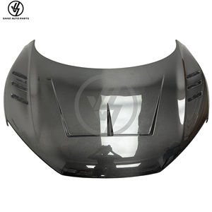 1016 New Carbon Fiber Hood <b>Bonnet</b> for Audi R8 2010 Black Glossy Twill Weave Vacuum Bagged Accurate 1:1 Fitment - Product Image 6