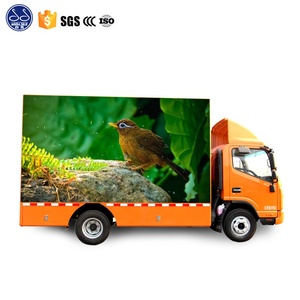 P10 Full Color Outdoor Led Mobile Advertising Screen For Live Show Truck In Ali 3d Video Truck Led Display High Resolution