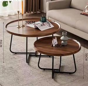 Hiện Đại Bền Màu Đen Cà Phê Và Bên Bộ Bàn Cho Nhà Hoặc Khách Sạn Sofa Mới Phong Cách Tự Nhiên Cho Đồ Nội Thất Phòng Khách - Product Image 2