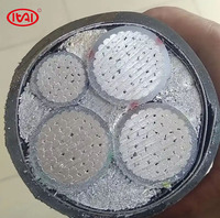 0,6/1KV 3/4/5 Adern STA Gepanzertes XLPE-Isoliertes PVC-Mantel Aluminium-Stromkabel für Industrielle Untergrund-Stromverteilung in Fabriken