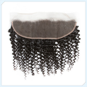 30 32 34 36 Inch Chất Lượng Cao Nguyên Virgin Peru Kinky Xoăn Tóc Con Người Dệt Với Ren Phía Trước Đóng Cửa - Product Image 6