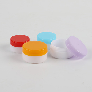 Cosmetic Cream Jar 5g 10g Plastic Multi Color Lid Refill Sample Container Makeup Organizer Hengshui Hebei - Product Image 3
