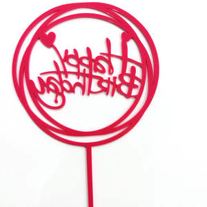 بيع بالجملة KLS مخصصة أكريليك بسعر الجملة 10 من موردي تزيين كعكة الأكريليك - Product Image 4