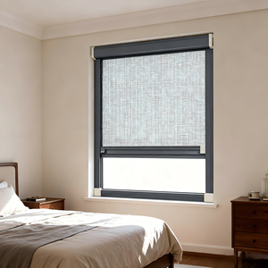 Thiết kế hiện đại chất lượng cao khung nhôm có thể thu vào <span class=keywords><strong>Fly</strong></span> màn hình có thể gập lại vô hình lưới chống muỗi cho windows và cửa ra vào - Product Image 6