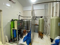 Mr. 500l/h 1000/h 1000l/h, avec adoucisseur et déchlore avec 4040 membrane 1000lph, osmose inverse, plante d'eau
