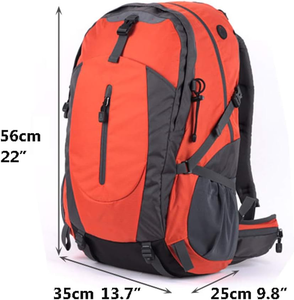 Housse de pluie unisexe pour sac à dos de randonnée, trekking et alpinisme, ajustable, noire, personnalisable, 30L, 40L, 50L, en nylon - Product Image 2