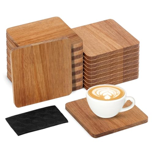 Handcrafted Us Walnut High Quality Tea Cup Acacia Wooden mango Wood Custom Shape Bulk <b>Drink</b> <b>coaster</b> for Hotel Bar Gift OEM - Product Image 1