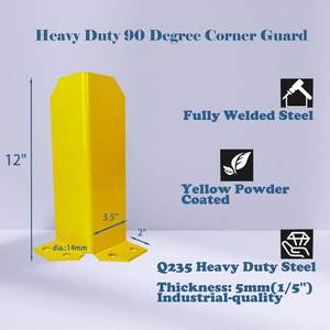 אחסון <span class=keywords><strong>racking</strong></span> זקוף עמוד מגן בפינה מגן מגן מגן מגן מגן מגן פלדה - Product Image 4