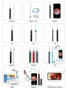 Wireless WiFi Ear Endoscope Visual Ear Pick HD Microscope Intelligent Ear Cleaning Pick For Ios/android