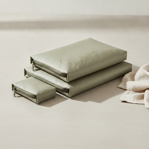Ensemble de cubes de rangement Tyvek (3 pièces) – Organisateur de voyage imperméable et résistant aux déchirures – Logo personnalisé, taille et couleur sur mesure – Cadeau d'entreprise, échantillon - Product Image 4
