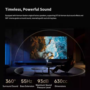 โปรเจคเตอร์เลเซอร์ DLP RS 20 Ultra 4K 5200 CVIA ความคมชัด 20000:1 พร้อมลำโพงคู่ สำหรับใช้งานในบ้าน RS 20 Ultra XGIMI RS20 Ultra 4K - Product Image 5