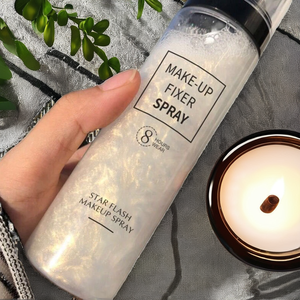 Fixateur de maquillage pour fond de teint, spray fixateur avec finition scintillante, hydratant, contrôle du sébum, longue tenue, <span class=keywords><strong>base</strong></span> mate, fixateur - Product Image 2