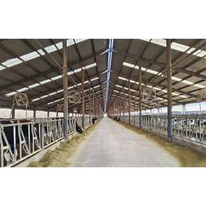 <span class=keywords><strong>Precio</strong></span> directo <span class=keywords><strong>de</strong></span> fábrica, bajo costo, estructura <span class=keywords><strong>de</strong></span> acero prefabricada moderna, oveja, cabra, granja, Granero, casa, cobertizo para vacas lecheras, edificio para granja <span class=keywords><strong>de</strong></span> ganado - Product Image 2