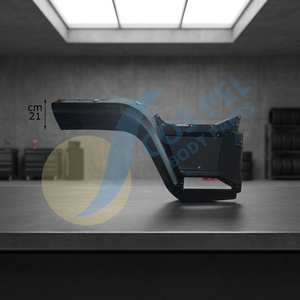 COS.PEL. ใหม่ บังโคลนรถจักรยานยนต์ Footstep Mudguard RH สีดำ ขนาด 21 ซม. สำหรับเปลี่ยน - Product Image 2
