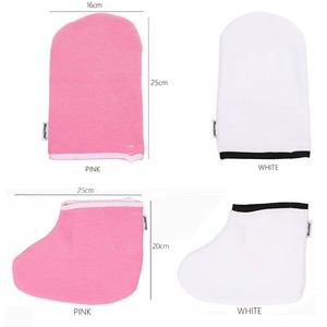 Gants et protège-pieds en cire de paraffine <span class=keywords><strong>pour</strong></span> soins des mains et des pieds, mitaines de traitement <span class=keywords><strong>pour</strong></span> bain de mains, couvre-pieds <span class=keywords><strong>pour</strong></span> <span class=keywords><strong>spa</strong></span> - Product Image 2