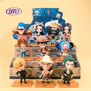 Nouveau produit Q Version 6-10CM Law <span class=keywords><strong>Luffy</strong></span> Ace <span class=keywords><strong>Shanks</strong></span> Nami Law Zoro Sanji Chopper Hancock Figurines Jouets Pirates du <span class=keywords><strong>chapeau</strong></span> de paille One Pieces - Product Image 5