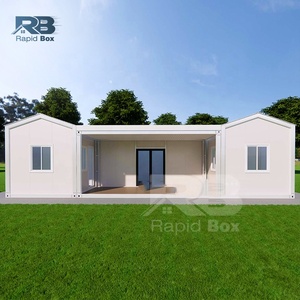 Khách Sạn Sang Trọng Tùy Chỉnh Di Động Di Động Nhà 20ft 2 3 Phòng Ngủ <span class=keywords><strong>Modular</strong></span> Tiny Nhà Đúc Sẵn Đỉnh Mái Container Nhà Với Nhà Vệ Sinh - Product Image 2