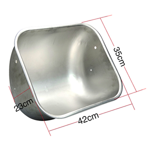 Chất Lượng Cao Tự Động Farrowing Crate Lớn Sow Feeder Chăn Nuôi Farming Thiết Bị Thép Không Gỉ Pig Feed Trough - Product Image 2