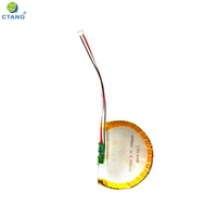 Sel lipo berbentuk khusus paket lunak 755040 3.7v 1500mah sel lipo berbentuk khusus setengah bundar untuk medis/dapat dipakai