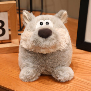 Peluche di Animali della Foresta, Palla di Pelliccia, Volpe, Pecora, <span class=keywords><strong>Lupo</strong></span>, <span class=keywords><strong>Cane</strong></span>, Orso, Compagno e Calmante - Product Image 5